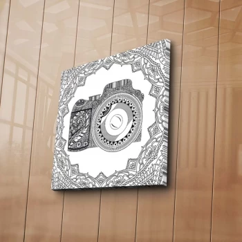 Image of BOYA-62 - No Pen Multicolor Paintable Decorative Canvas Painting