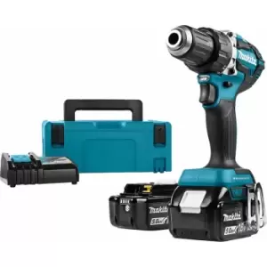 Image of MAKITA DDF484RTJ 18v Drill driver 13mm keyless chuck