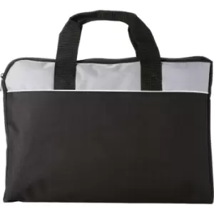 Image of Bullet Tampa Conference Bag (38 x 2.5 x 28cm) (Solid Black/Grey)