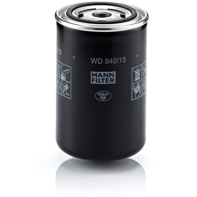 Image of MANN-FILTER WD 940/13 Oil filter for high pressure levels Oil Filter (7)