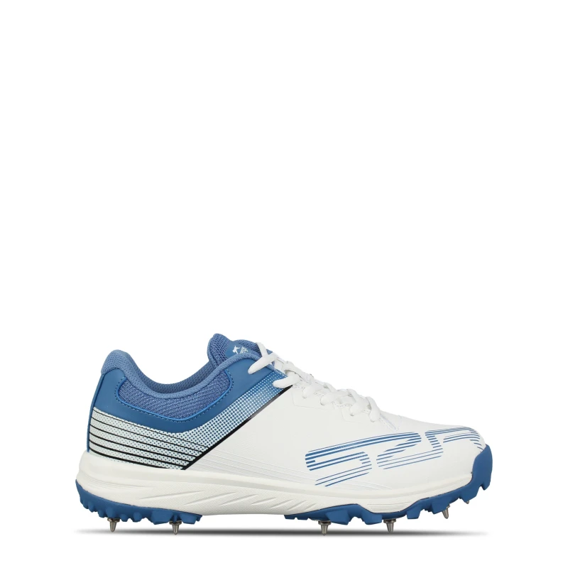 Image of Slazenger Spike Trainers Unisex Adults White/Blue unisex 11 (46)