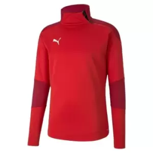 image of Puma TF21 Zip Fleece Mens - Red