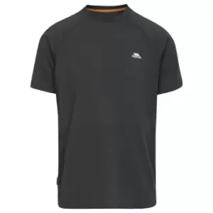 image of Trespass Mens Cacama Duoskin Active T-Shirt (XS) (Black)