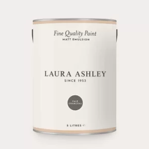 Image of Laura Ashley Matt Emulsion Paint Pale Charcoal 5L