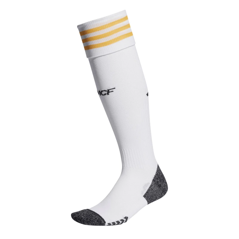 Image of adidas Real Madrid Home Socks 2023 2024 Adults - White White 7 - 11