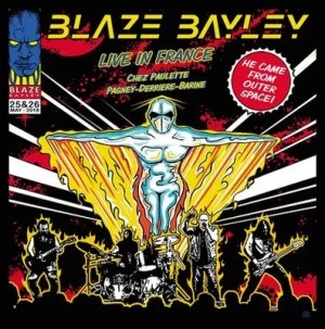 Image of Live in France by Blaze Bayley CD Album