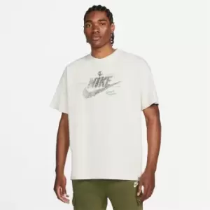 Image of Nike Graphic T-Shirt Mens - Cream