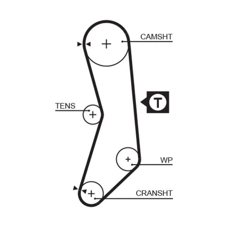 Image of GATES Timing Belt GATES 5030XS
