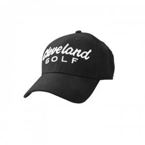 image of Cleveland Logo Cap - Black/White