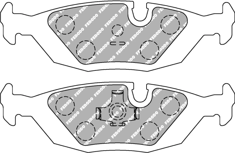 Image of FERODO RACING Brake pad set FERODO RACING FCP296R
