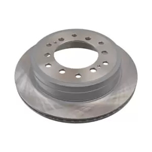 Image of Blue Print Pair of Internally Vented Painted Brake Disc Rotor ADT343281 REAR