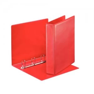Image of Esselte Essentials Pres Binder A4 40mm 4 D-Ring Red PK10