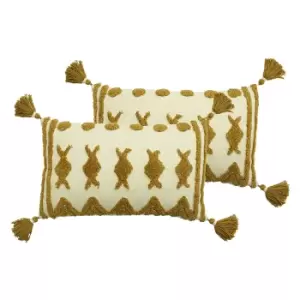 Image of Esme Twin Pack Polyester Filled Cushions