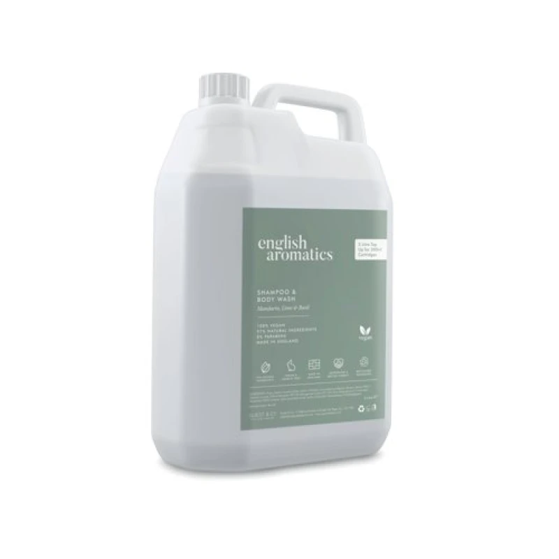Image of English Aromatics English Aromatics Refill Shampoo + Body Wash 5 Litre (Pack of 2) SUPCTRI005 SUPCTRI005