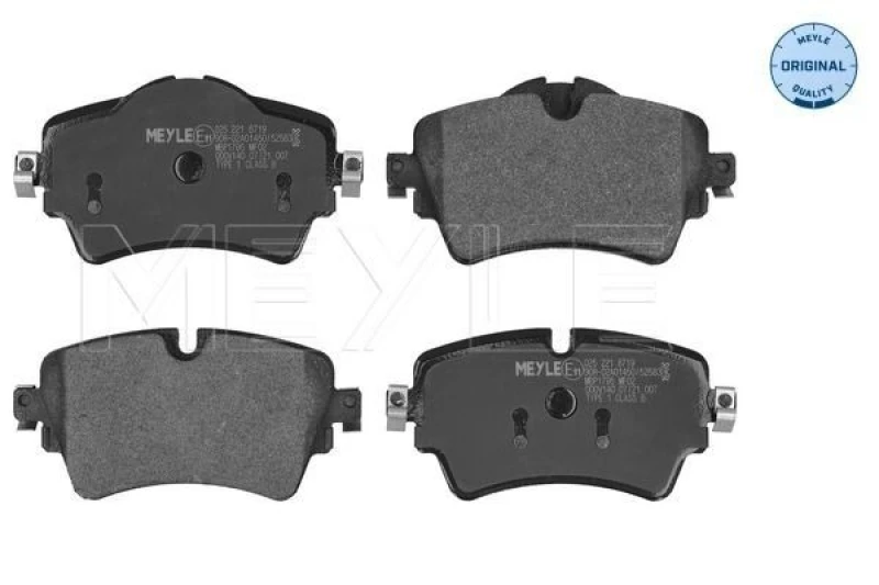 Image of Brake pad set MEYLE 025 221 8719