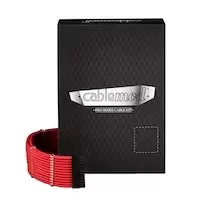 Image of CableMod RT-Series Pro ModMesh Sleeved 12VHPWR Dual Cable Kit for ASUS and Seasonic (Red)