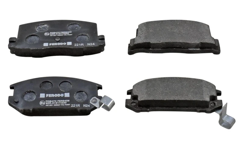 Image of FERODO Brake pad set FERODO FDB470
