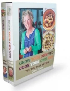 Image of Cook / Grow Your Own Veg Boxset by Carol Klein Hardback