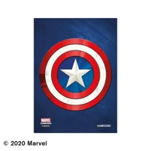 image of Marvel Card Sleeves: Captain America (65 Sleeves)