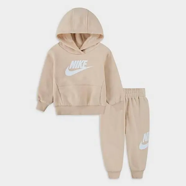 Image of Infant Nike Club Fleece Hoodie and Jogger Pants Set