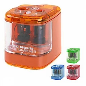 Image of Jakar Desktop Pencil Sharpener 2 Holes Plastic