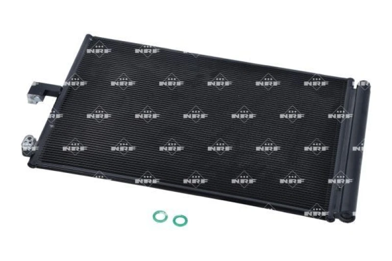 Image of NRF 350593 Condenser EASY FIT with seal ring, with nitrogen filling Condenser,air conditioning (448)