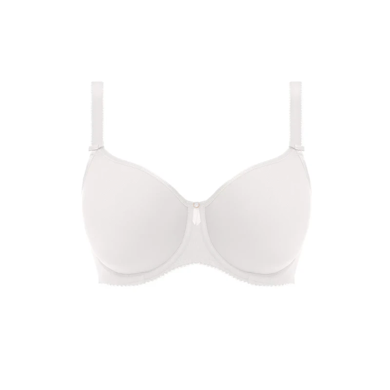 Image of Fantasie Womens Rebecca Essentials Moulded Spacer Bra in White Size: 38D White Female 38D
