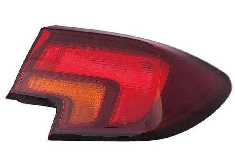Image of ALKAR 2262438 Rear light Outer section, without bulb holder, Right, W16W Combination Rearlight (391)