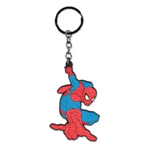 image of Marvel Rubber Keychain Spider-Man