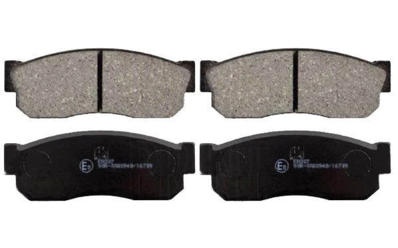 Image of Blue PRINT ADN14204 Brake pad set Front Axle Brake Pad Set,disc brake (402)