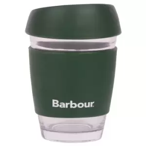 Image of Barbour Glass Coffee Cup Green