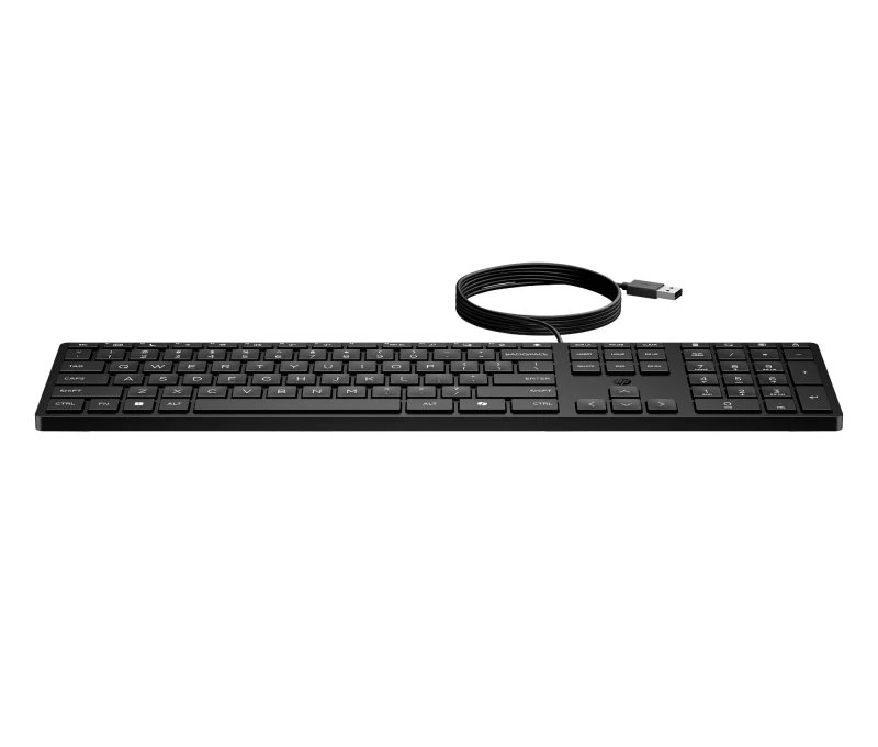 Image of HP 9SR37UT#AC0 keyboard Office USB Black