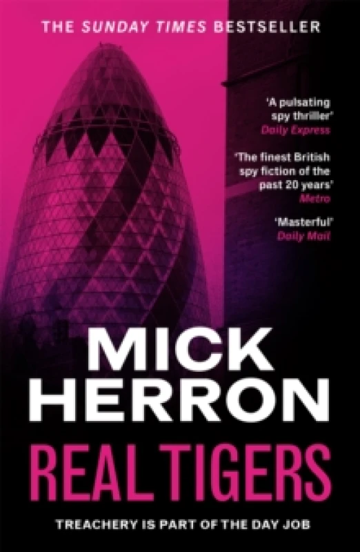 Image of Real Tigers : The bestselling thrillers that inspired the hit Apple TV+ show Slow Horses (Slough House Thriller 3) Paperback / softback