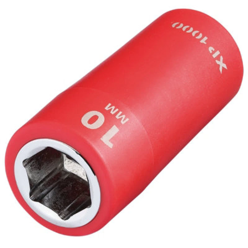Image of Draper XP1000 1/4" Drive VDE Insulated Hexagon Socket 18786 Drive: 1/4"