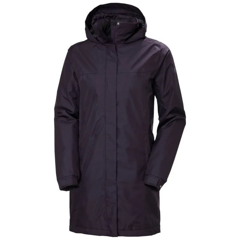 Image of Helly Hansen Womens hooded coat Helly Hansen Aden Violet Female XS