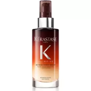 image of Krastase Nutritive revitalising and regenerating night serum for hair 90 ml