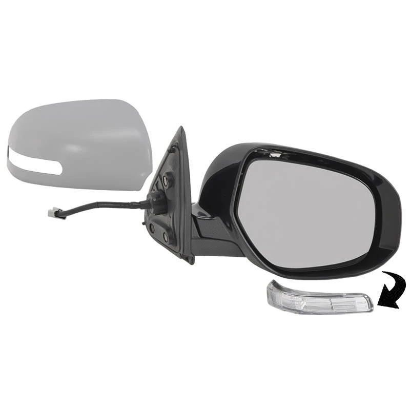 Image of VAN WEZEL 3274808 Wing mirror * HAGUS * Right, Heatable, primed Outside Mirror (50)