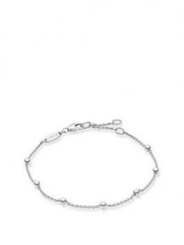 image of Thomas Sabo Sterling Silver 'Dots' Bracelet, One Colour, Women