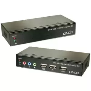 Image of LINDY 39377 KVM extender DVI 1920 x 1200 Pixel