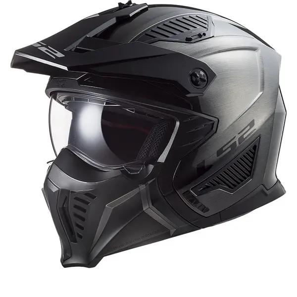Image of LS2 OF606 Drifter Jeans Titanium 06 Multi Helmet Size XS