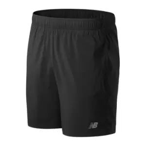Image of New Balance 7" Mens 2 in 1 Shorts - Black