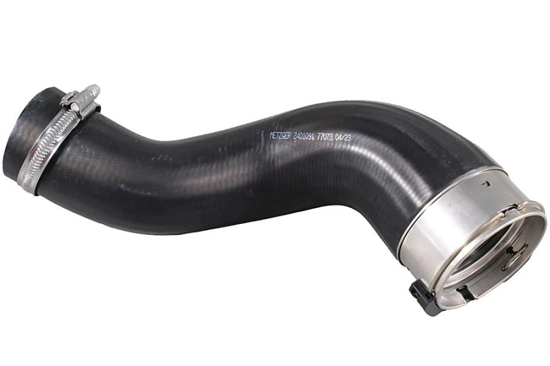 Image of METZGER 2401091 Turbocharger Hose COMPETENCE KIT GREENPARTS with clamp, with quick coupling Charger Intake Hose (3314)