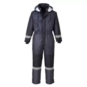 image of Portwest S585 Waterproof Winter Coverall Navy M