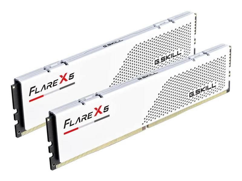 Image of G.Skill G.Skill Flare X5 F5-6000J3636F32GX2-FX5W memory module 64GB 2 x 32GB DDR5 288-pin DIMM F5-6000J3636F32GX2-FX5W