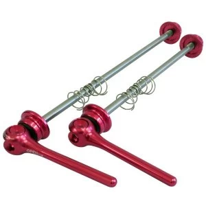 Image of ETC QR MTB Titanium Skewer Set Red