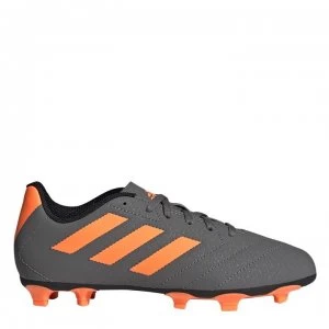 Image of adidas Goletto Firm Ground Football Boots Childrens - Grey/SolOrange