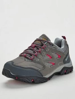 Image of Regatta Lady Holcombe Low Boot, Grey/Pink, Size 3, Women
