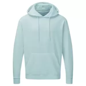 image of SG Mens Plain Hooded Sweatshirt Top / Hoodie (3XL) (Angel Blue)