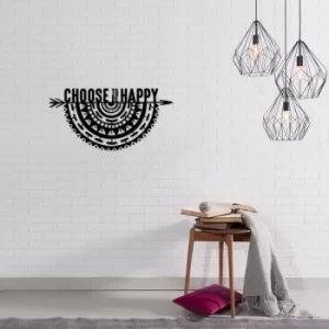 Image of Choosetobe Black Decorative Metal Wall Accessory