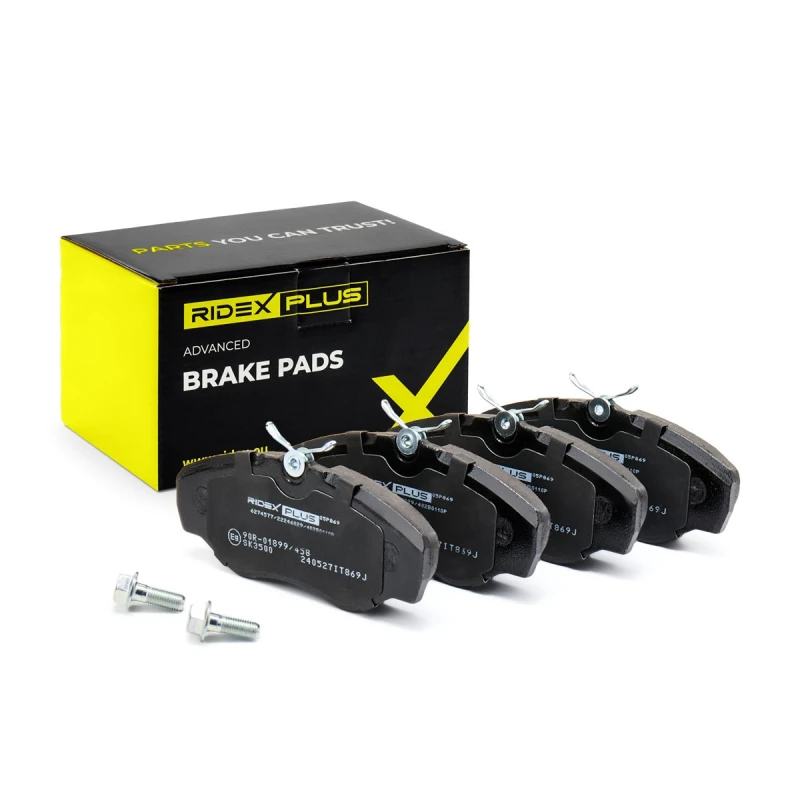 Image of RIDEX PLUS Brake pad set RIDEX PLUS 402B0110P